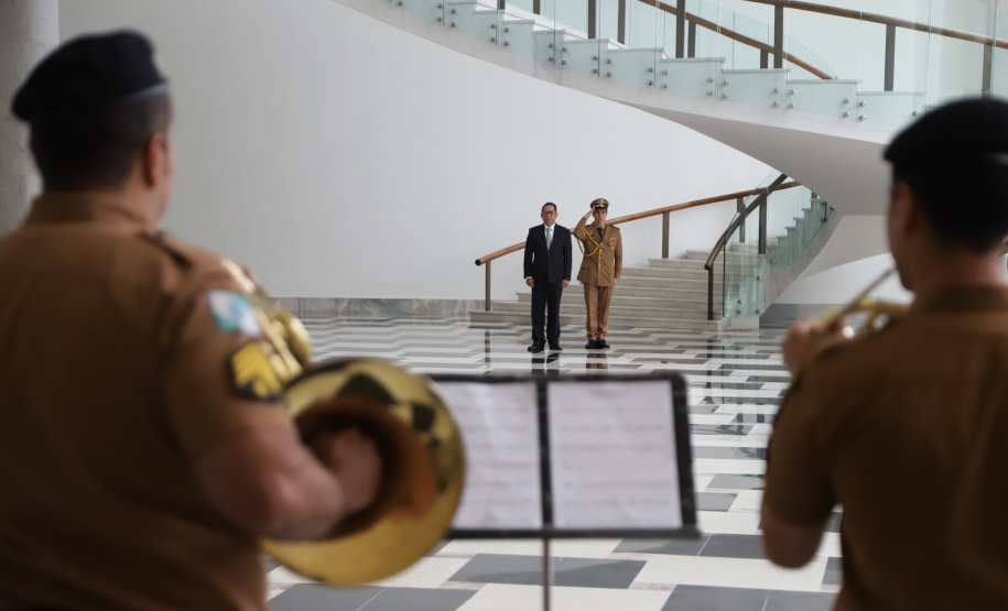 Vice-governador Darci Piana recebe o embaixador da República da Indonésia, Edi Yusup. 07/11/2019 Foto: José Fernando Ogura/AEN