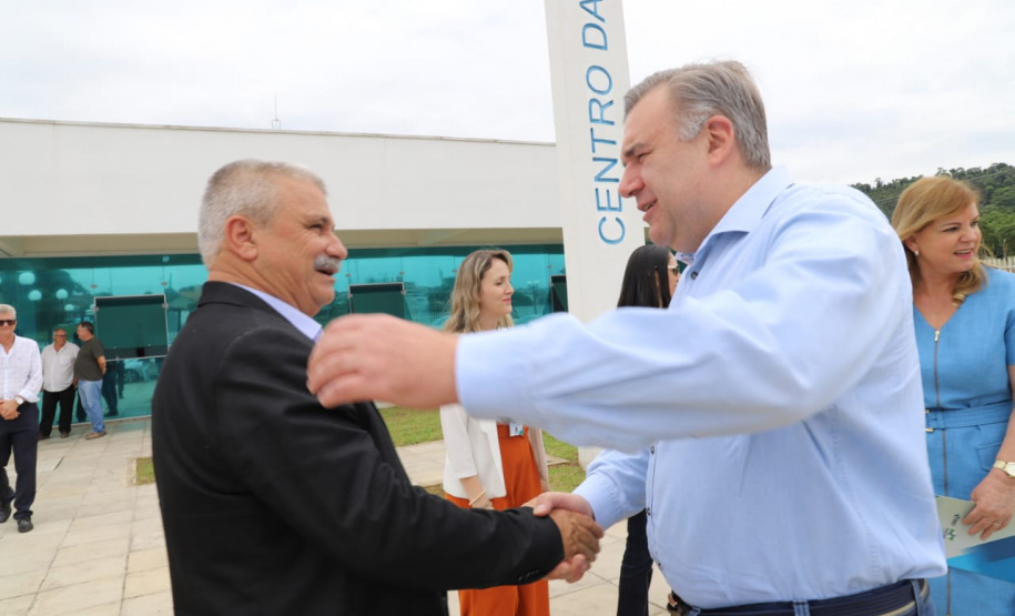Inauguração do Centro da Juventude Nagib Harmuch, em Irati. Foto:Divulgação/SEJUF