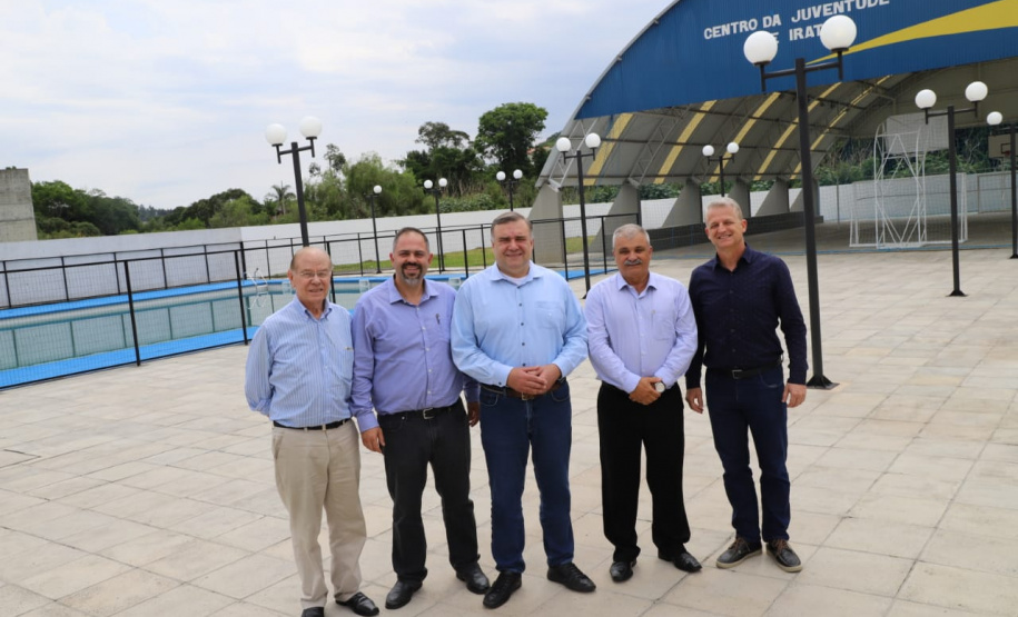 Inauguração do Centro da Juventude Nagib Harmuch, em Irati. Foto:Divulgação/SEJUF
