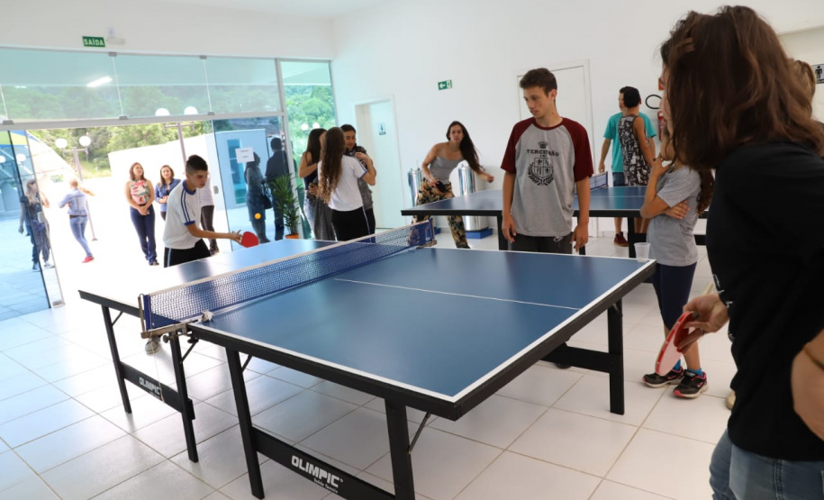 Inauguração do Centro da Juventude Nagib Harmuch, em Irati. Foto:Divulgação/SEJUF