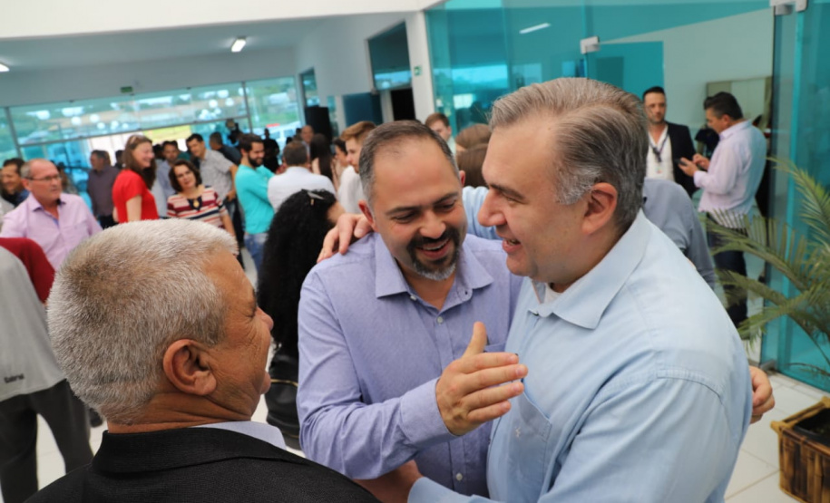 Inauguração do Centro da Juventude Nagib Harmuch, em Irati. Foto:Divulgação/SEJUF
