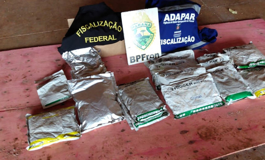 Uma operação realizada durante esta semana no Paraná resultou na apreensão de 6