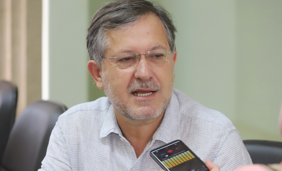 Sanepar instala água tratada na comunidade ruaral Alto do Divino, 11km da sede do município de Campo Morão. N/F: reservatório de água na comunidade de Alto do Divino. N/F: Tauillo Tezelli, prefeito de Campo Mourão.Campo Mourão, 08-11-19.Foto: Arnaldo Alves / AEN.