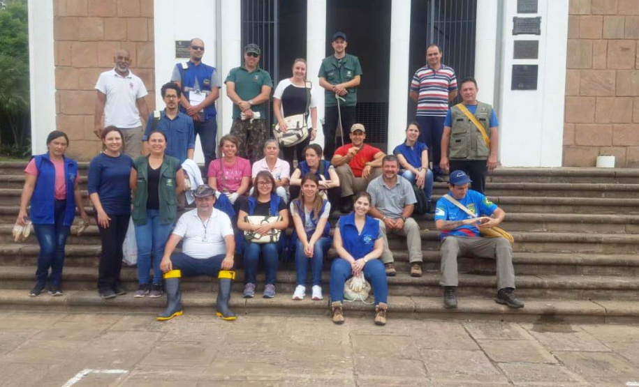 O Serviço Estadual de Vigilância dos Acidentes por Animais Peçonhentos da Secretaria da Saúde promove treinamentos de forma contínua para manter os técnicos da área atualizados. Foto: Divulgação/SESA