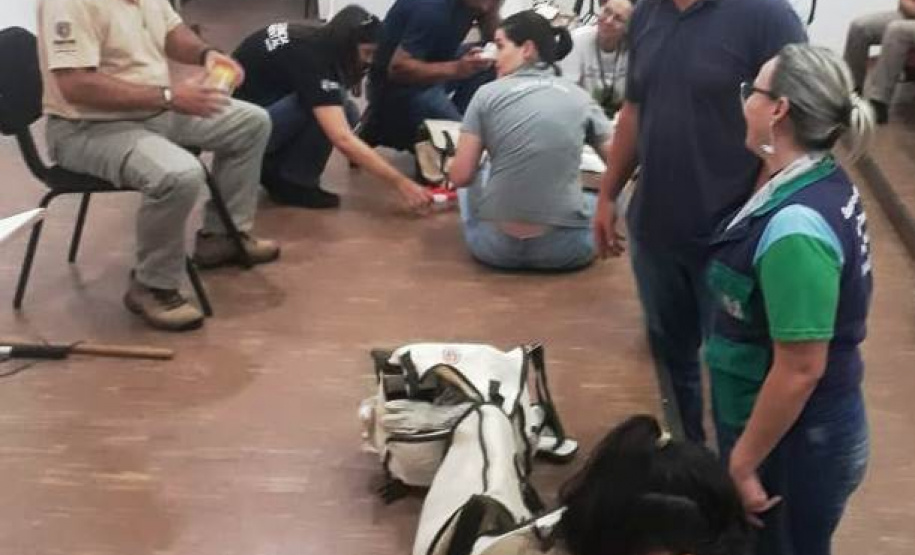 O Serviço Estadual de Vigilância dos Acidentes por Animais Peçonhentos da Secretaria da Saúde promove treinamentos de forma contínua para manter os técnicos da área atualizados. Foto: Divulgação/SESA