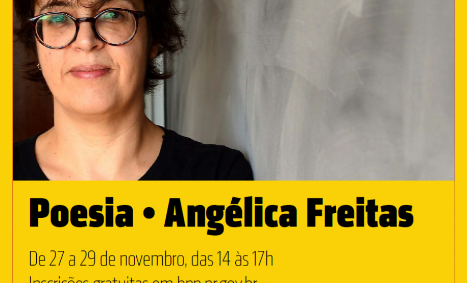 Biblioteca promove oficina de poesia com Angélica Freitas. Foto: Divulgação/BPP