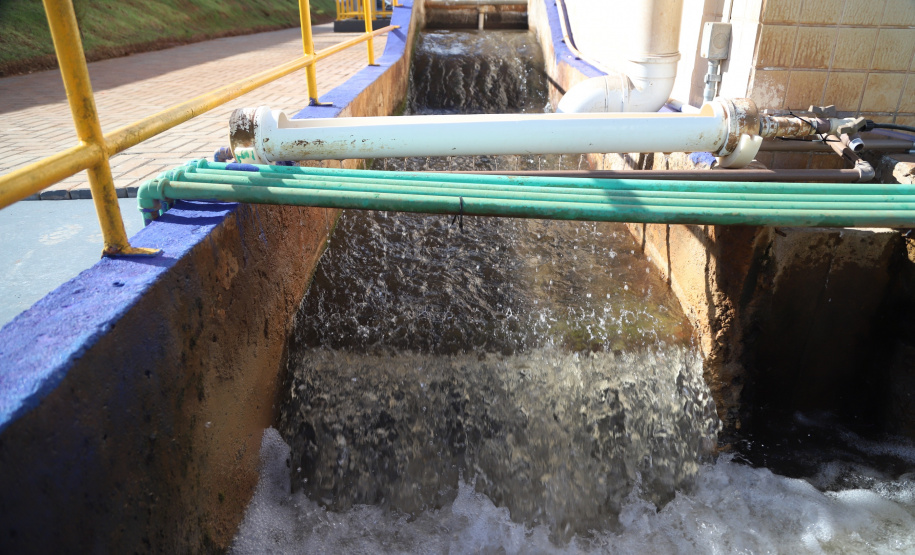 O Governo do Estado entregou nesta terça-feira (12) as obras de melhoria do sistema de abastecimento de água de Pato Branco, na região Sudoeste. O investimento foi de R$ 21 milhões. As obras foram entregues pelo governador Carlos Massa Ratinho Júnior e pelo diretor-presidente da Sanepar, Claudio Stabile.Foto: José Fernando Ogura/AEN