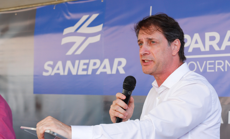 O Governo do Estado entregou nesta terça-feira (12) as obras de melhoria do sistema de abastecimento de água de Pato Branco, na região Sudoeste. O investimento foi de R$ 21 milhões. As obras foram entregues pelo governador Carlos Massa Ratinho Júnior e pelo diretor-presidente da Sanepar, Claudio Stabile.