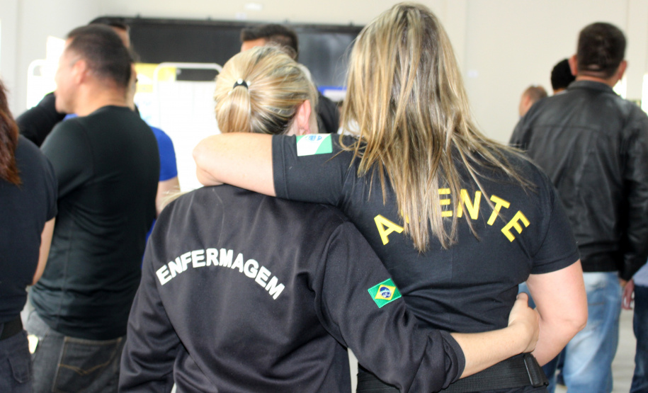 Servidores do Depen-PR de todo o Estado participam da 4ª Semana de Saúde do Trabalhador do Sistema Penitenciário. Com exames preventivos, palestras e bate-papos sobre a importância do cuidado com a saúde, o evento acontece até esta quarta-feira (13), Dia do Agente Penitenciário. As atividades foram abertas nesta terça (12), no Centro de Integração Social (CIS), em Piraquara. Foto: Divulgação/SESP