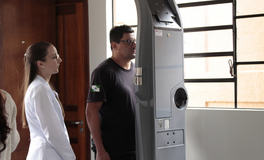 Servidores do Depen-PR de todo o Estado participam da 4ª Semana de Saúde do Trabalhador do Sistema Penitenciário. Com exames preventivos, palestras e bate-papos sobre a importância do cuidado com a saúde, o evento acontece até esta quarta-feira (13), Dia do Agente Penitenciário. As atividades foram abertas nesta terça (12), no Centro de Integração Social (CIS), em Piraquara. Foto: Divulgação/SESP