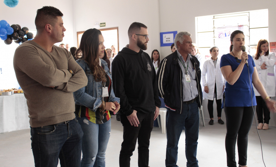 Servidores do Depen-PR de todo o Estado participam da 4ª Semana de Saúde do Trabalhador do Sistema Penitenciário. Com exames preventivos, palestras e bate-papos sobre a importância do cuidado com a saúde, o evento acontece até esta quarta-feira (13), Dia do Agente Penitenciário. As atividades foram abertas nesta terça (12), no Centro de Integração Social (CIS), em Piraquara. Foto: Divulgação/SESP