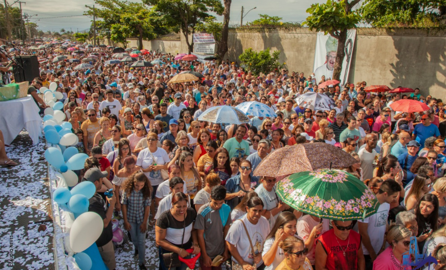 Festa do Rocio atrai milhares de pessoas a Paranaguá. Foto: Assessoria de Imprensa/ Santuário Nossa Senhora do Rocio