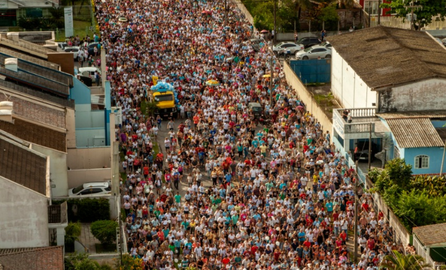 Festa do Rocio atrai milhares de pessoas a Paranaguá. Foto: Assessoria de Imprensa/ Santuário Nossa Senhora do Rocio