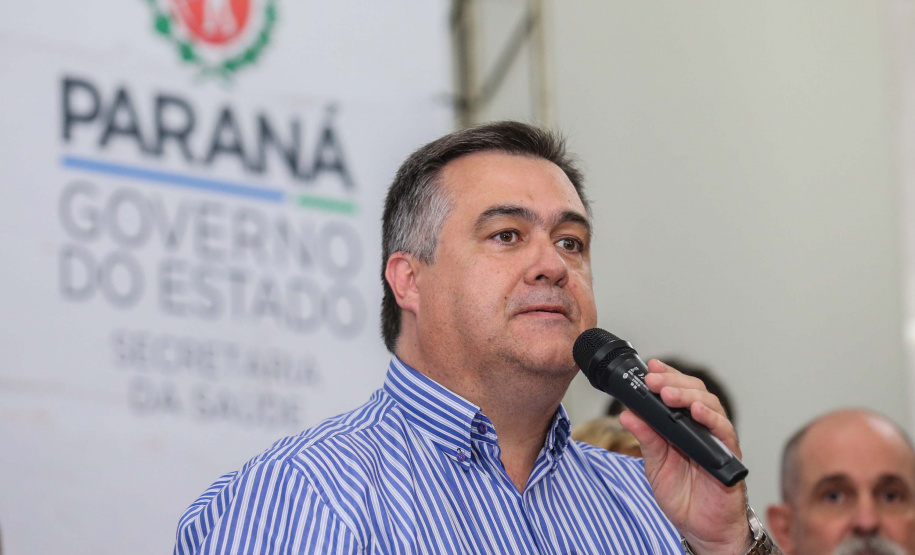 O Governo do Estado libera nesta quinta-feira (14) mais R$ 25 milhões para a continuidade das obras do Hospital da Criança de Maringá (Noroeste). A solenidade acontece na prefeitura de Maringá, com as presenças do  Secretário de Saúde ? Beto Preto e  do Prefeito de Maringá, Ulisses Maia.Maringá, 14/11/2019 -  Foto: Geraldo Bubniak/AEN