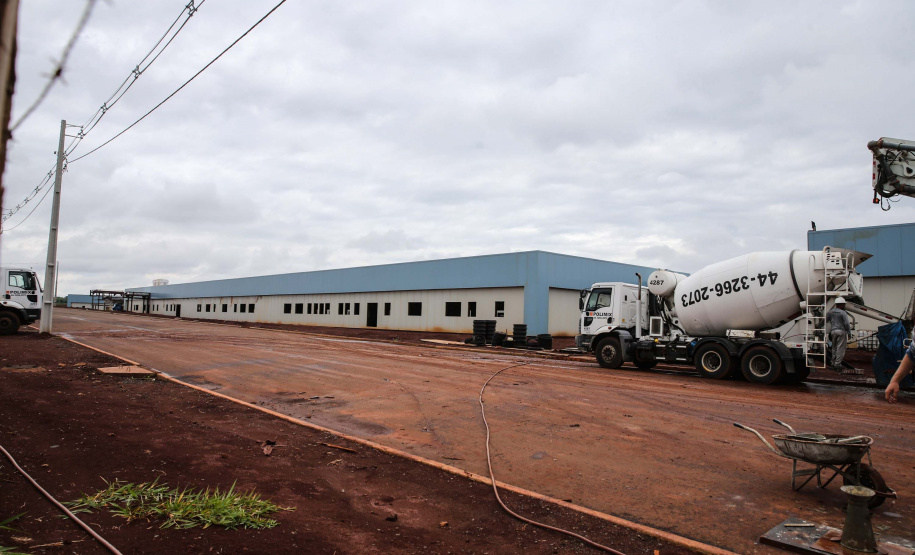 Obras do Hospital da Criança de Maringá (Noroeste). Maringá, 14/11/2019 -  Foto: Geraldo Bubniak/AEN
