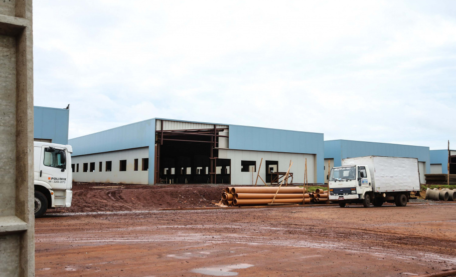 Obras do Hospital da Criança de Maringá (Noroeste). Maringá, 14/11/2019 -  Foto: Geraldo Bubniak/AEN