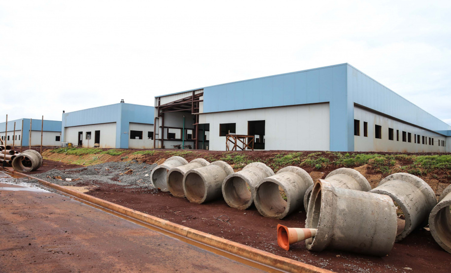 Obras do Hospital da Criança de Maringá (Noroeste). Maringá, 14/11/2019 -  Foto: Geraldo Bubniak/AEN