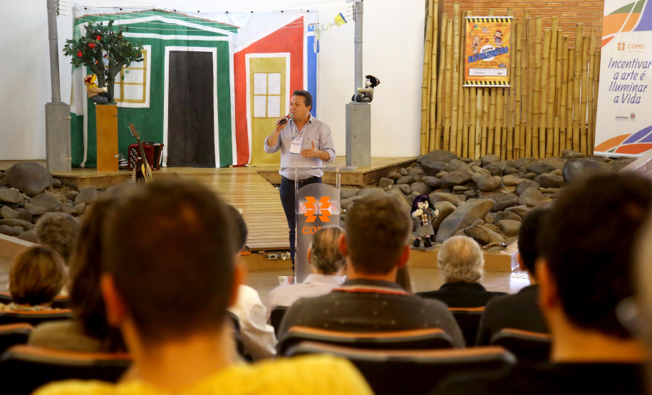 Governador em exercício Darci Piana recepcionou, em Faxinal do Céu, os novos residentes técnicos ambientais do futuro Instituto Água e Terra. Faxinal do Céu,18/11/2019 Foto:Jaelson Lucas / AEN