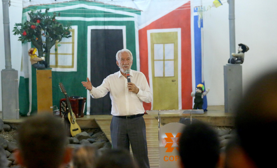 Governador em exercício Darci Piana recepcionou, em Faxinal do Céu, os novos residentes técnicos ambientais do futuro Instituto Água e Terra. Faxinal do Céu,18/11/2019 Foto:Jaelson Lucas / AEN
