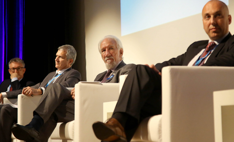 Governador em exercício Darci Piana participa da abertura do Smart City Bussines Fórum. Curitiba,20/11/2019 Foto:Jaelson Lucas / AEN