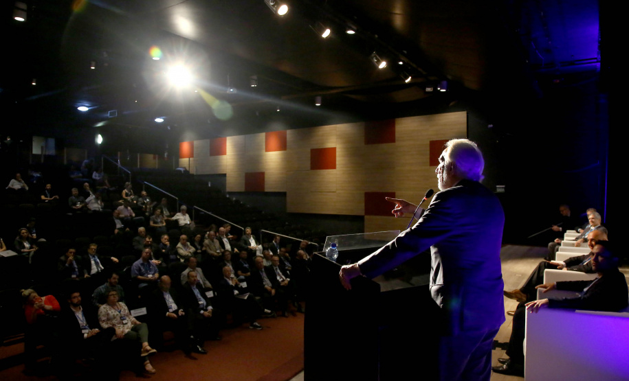 Governador em exercício Darci Piana participa da abertura do Smart City Bussines Fórum. Curitiba,20/11/2019 Foto:Jaelson Lucas / AEN