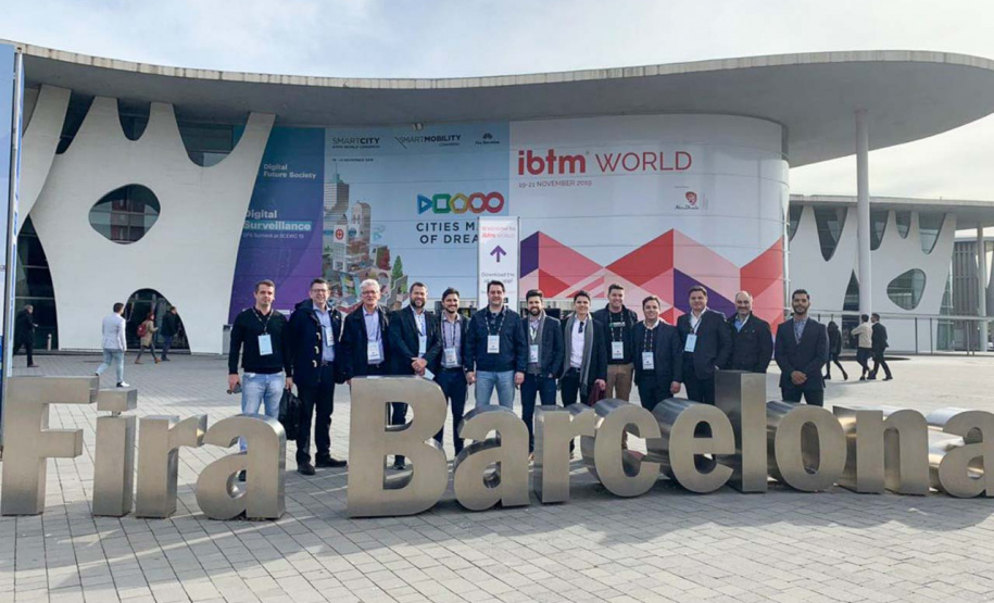 O governador Carlos Massa Ratinho Junior participou nesta quinta-feira (21) da Smart City Expo Barcelona, maior exposição global sobre mobilidade, inovação, desenvolvimento urbano, transformação digital, inclusão e cidades compartilhadas. Em março do ano que vem, a edição brasileira da feira acontecerá em Curitiba.Foto: Divulgação/AEN