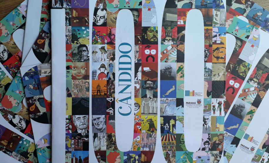 Jornal Cândido da Biblioteca Pública do Paraná chega à centésima edição. Foto: Divulgação/BPP