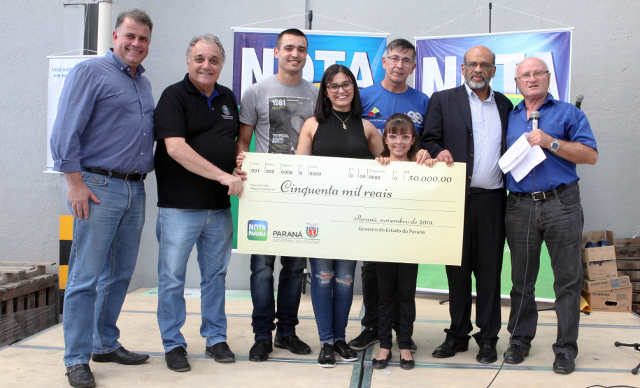 Duas contribuintes e uma entidade assistencial são as ganhadoras do sorteio deste mês do programa Nota Paraná, criado pelo Governo do Estado para atuar na educação fiscal da população paranaense e aumentar a arrecadação da Receita Estadual