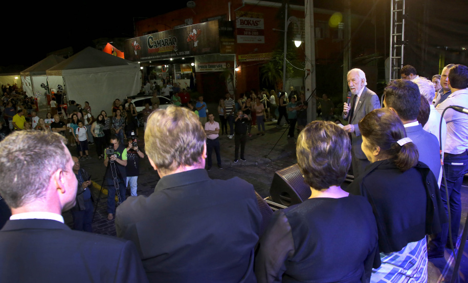 Governador em exercício Darci Piana participa da abertura da festa em comemoração dos 141 anos da imigração italiana. Curitiba,22/11/2019 Foto:Jaelson Lucas / AEN