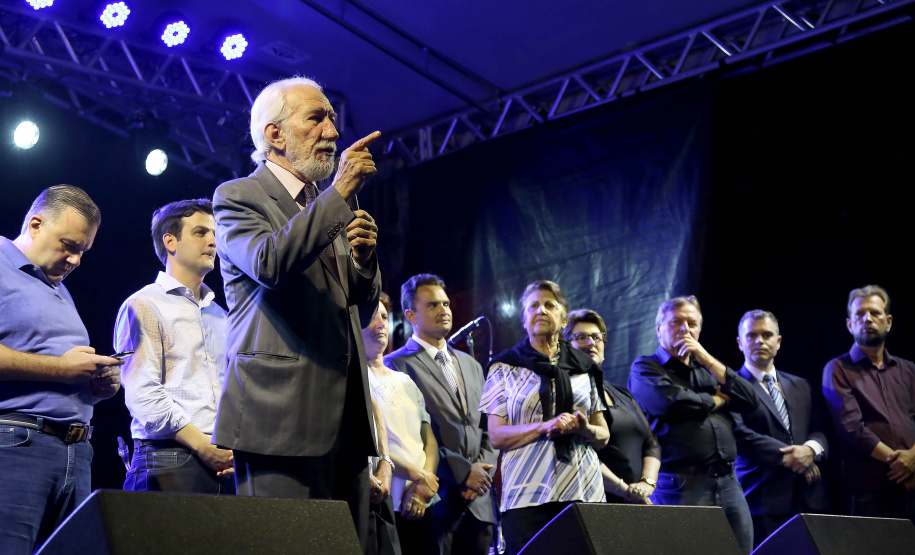 Governador em exercício Darci Piana participa da abertura da festa em comemoração dos 141 anos da imigração italiana. Curitiba,22/11/2019 Foto:Jaelson Lucas / AEN