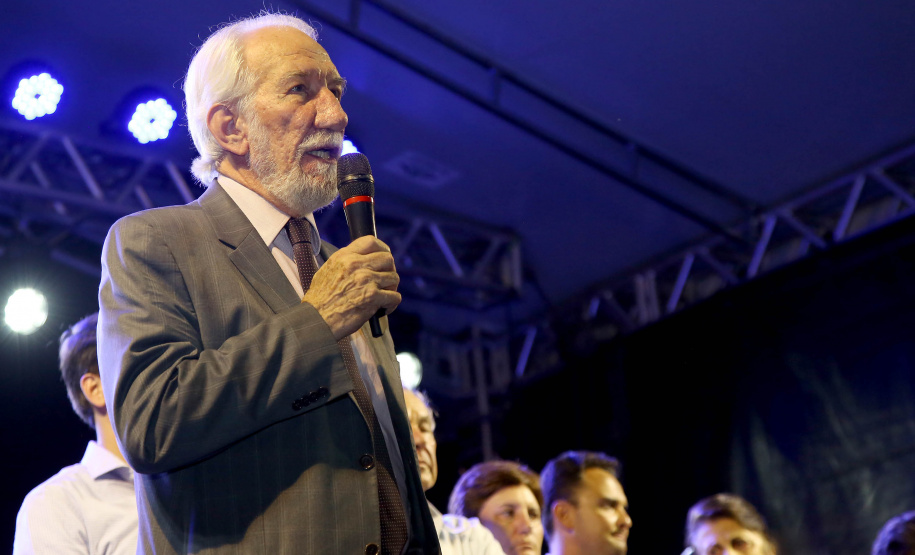 Governador em exercício Darci Piana participa da abertura da festa em comemoração dos 141 anos da imigração italiana. Curitiba,22/11/2019 Foto:Jaelson Lucas / AEN