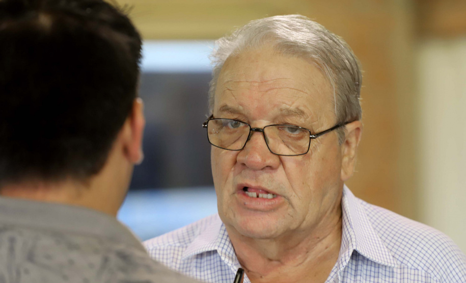 A abertura da etapa Angra Doce dos Jogos da Aventura e Natureza, em Ribeirão Claro. Participaram: prefeito de Ribeirão Claro, Mario Augusto Pereira; diretor superintendente de Espotes, Hélio Wirbiski; diretor presidente do ITCG, Mozarte de Quadros Junior;   entre outros.Ribeirão Claro, 23-11-19.Foto: Arnaldo Alves / AEN.