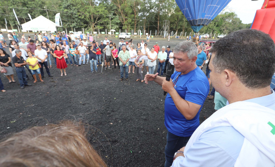 Aventura e Natureza, em Ribeirão Claro. Participaram: prefeito de Ribeirão Claro, Mario Augusto Pereira; diretor superintendente de Espotes, Hélio Wirbiski; diretor presidente do ITCG, Mozarte de Quadros Junior;   entre outros.Ribeirão Claro, 23-11-19.Foto: Arnaldo Alves / AEN.