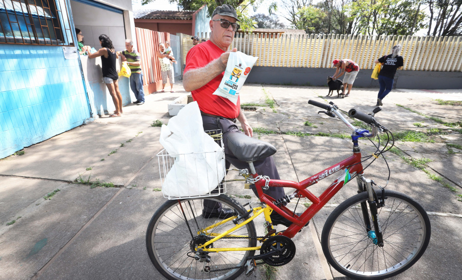 Em 2019, o Leite das Crianças completa 15 anos de atividade em Curitiba, que foi a última cidade a integrar o programa do Governo do Estado. . N/F: Iraciel Pinto.Curitiba, 30-09-19.Foto: Arnaldo Alves / AEN.