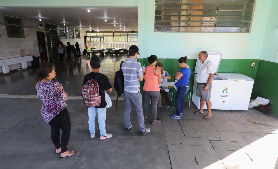 Em 2019, o Leite das Crianças completa 15 anos de atividade em Curitiba, que foi a última cidade a integrar o programa do Governo do Estado. Foto: Arnaldo Alves / AEN.