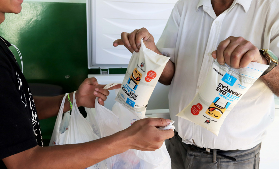 Em 2019, o Leite das Crianças completa 15 anos de atividade em Curitiba, que foi a última cidade a integrar o programa do Governo do Estado. Foto: Arnaldo Alves / AEN.