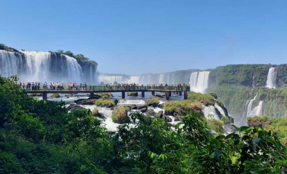 Bacias hidrográficas do Paraná abrigam belezas e potencial turístico.Foto: Daniele Iachecen/AEN