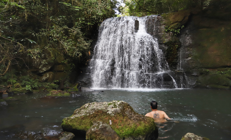 Bacias hidrográficas do Paraná abrigam belezas e potencial turístico.Foto: José Fernando Ogura/AEN