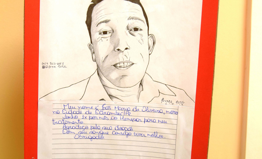 O Centro de Hematologia e Hemoterapia do Paraná (Hemepar) preparou uma recepção para agradecer aos doadores de sangue, nesta segunda-feira, 25 de novembro, data em que é celebrado o Dia do Doador de Sangue. Foto: Divulgação/SESA