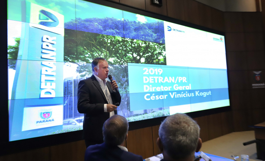 Reunião do secretariado de Governo - N/F: diretor do Detran/Pr, Cezar Kogut.Curitiba, 26-11-19.Foto: Arnaldo Alves / AEN.