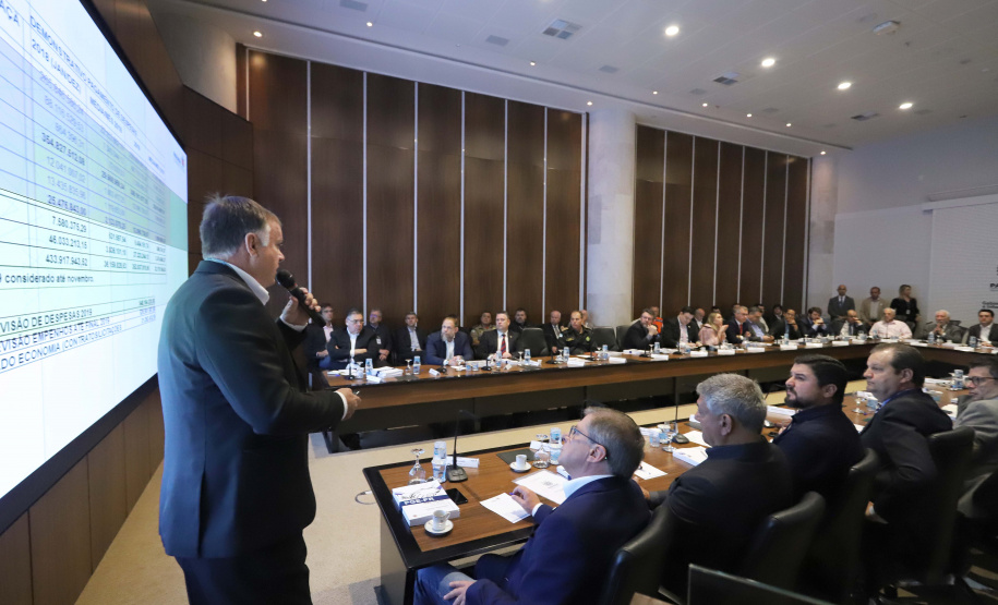 Reunião do secretariado de Governo - N/F: diretor do Detran/Pr, Cezar Kogut.Curitiba, 26-11-19.Foto: Arnaldo Alves / AEN.