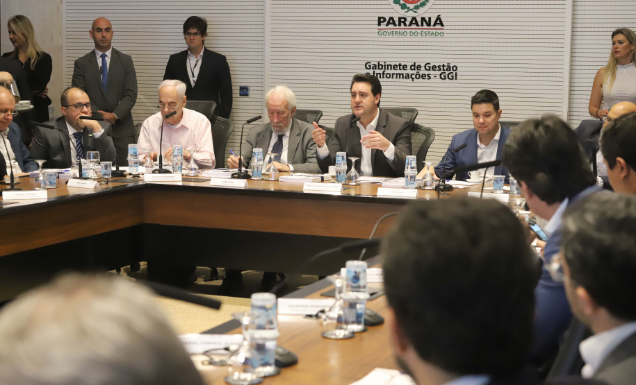Reunião do secretariado de Governo - Curitiba, 26-11-19.Foto: Arnaldo Alves / AEN.
