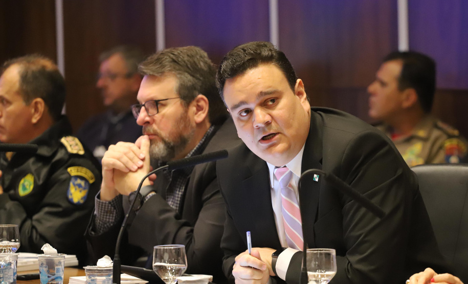 Reunião do secretariado de Governo - N/F: Controlador Geral do Estado, Raul Siqueira.Curitiba, 26-11-19.Foto: Arnaldo Alves / AEN.