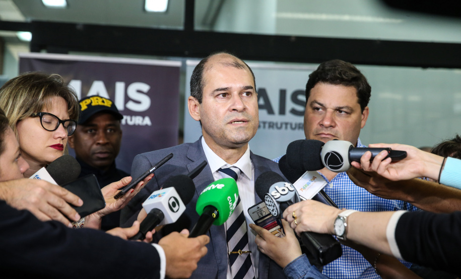 Na foto, Marcello Costa, secretário nacional de Transportes Terrestres do Ministério da Infraestrutura. 26/11/2019 - Foto: Geraldo Bubniak/AEN