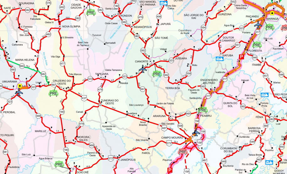 PR-323 será interditada para detonação de rochas