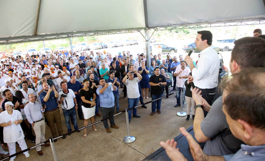 O município de Rondon, no Noroeste do Paraná, está ganhando novas vagas de emprego com a retomada de atividades da unidade local do frigorífico Averama