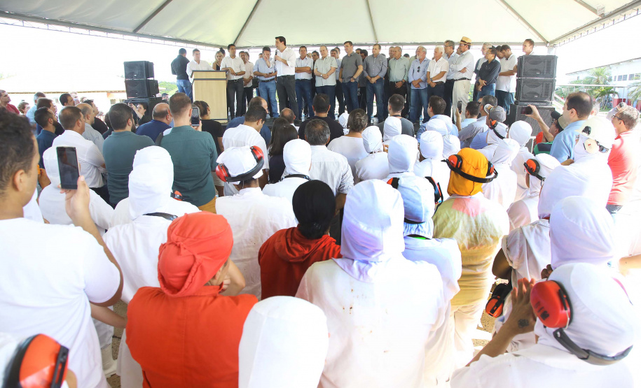 O município de Rondon, no Noroeste do Paraná, está ganhando novas vagas de emprego com a retomada de atividades da unidade local do frigorífico Averama