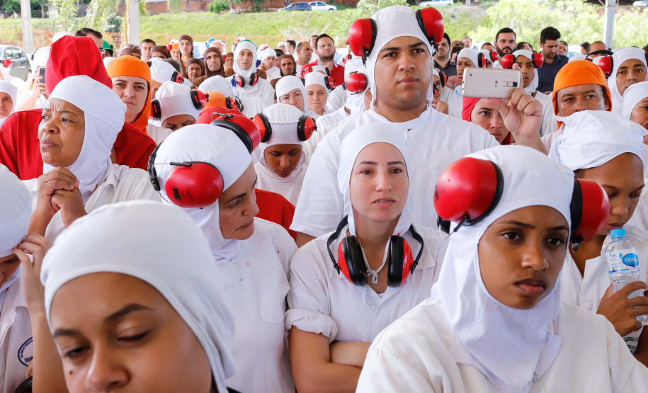 O município de Rondon, no Noroeste do Paraná, está ganhando novas vagas de emprego com a retomada de atividades da unidade local do frigorífico Averama