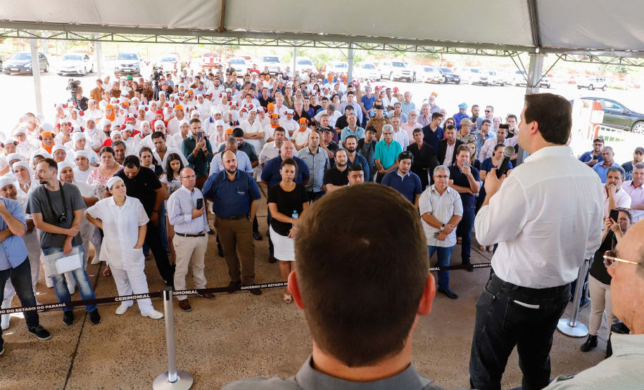 O município de Rondon, no Noroeste do Paraná, está ganhando novas vagas de emprego com a retomada de atividades da unidade local do frigorífico Averama