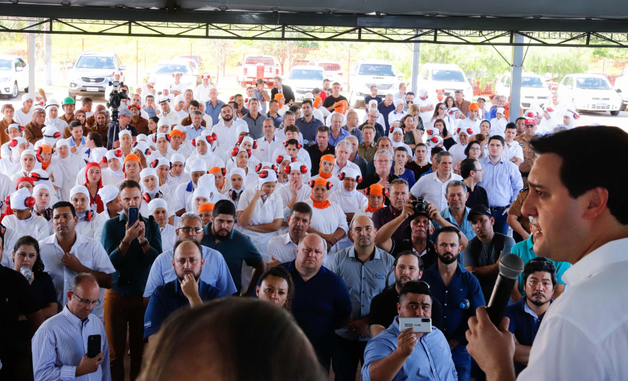 O município de Rondon, no Noroeste do Paraná, está ganhando novas vagas de emprego com a retomada de atividades da unidade local do frigorífico Averama